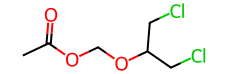 [2-Chloro-1-(chloromethyl)ethoxy]methanol acetate