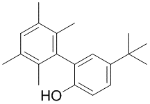 5-tert-butyl-2'，3'，5'，6'-tetramethylbiphenyl-2-ol