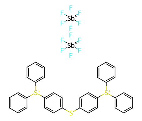 Bis[4-(diphenylsulfonio)phenyl]sulfide bis(hexafluoroantimonate)