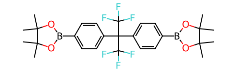 2,2'-((Perfluoropropane-2,2-diyl)bis(4,1-phenylene))bis(4,4,5,5-tetramethyl-1,3,2-dioxaborolane