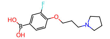 3-Fluoro-4-(3-(pyrrolidin-1-yl)propoxy)phenylboronic acid
