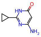 6-Amino-2-cyclopropylpyrimidin-4-ol