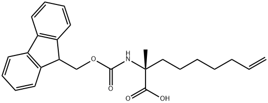 (R)-N-Fmoc-2-(6'-heptenyl)alanine