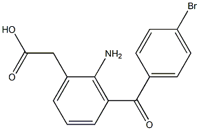 2-(2-Amino-3-(4-bromobenzoyl)phenyl)acetic acid