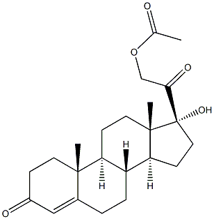 孕甾-4-烯-17α,21-二醇-3,20-二酮-21-醋酸酯,1g