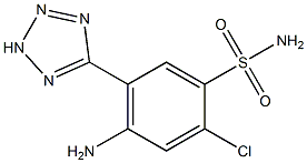 5-(2-氨基-4-氯-5-胺磺酰苯基)-1H-四唑,25g