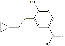 3-(Cyclopropylmethoxy)-4-hydroxybenzoic acid