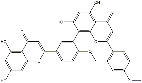 异银杏双黄酮,20mg/548-19-6