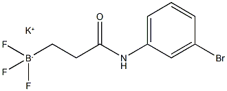 Potassium (3-((3-bromophenyl)amino) -3-oxopropyl)trifluoroborate