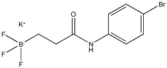Potassium (3-((4-bromophenyl)amino) -3-oxopropyl)trifluoroborate