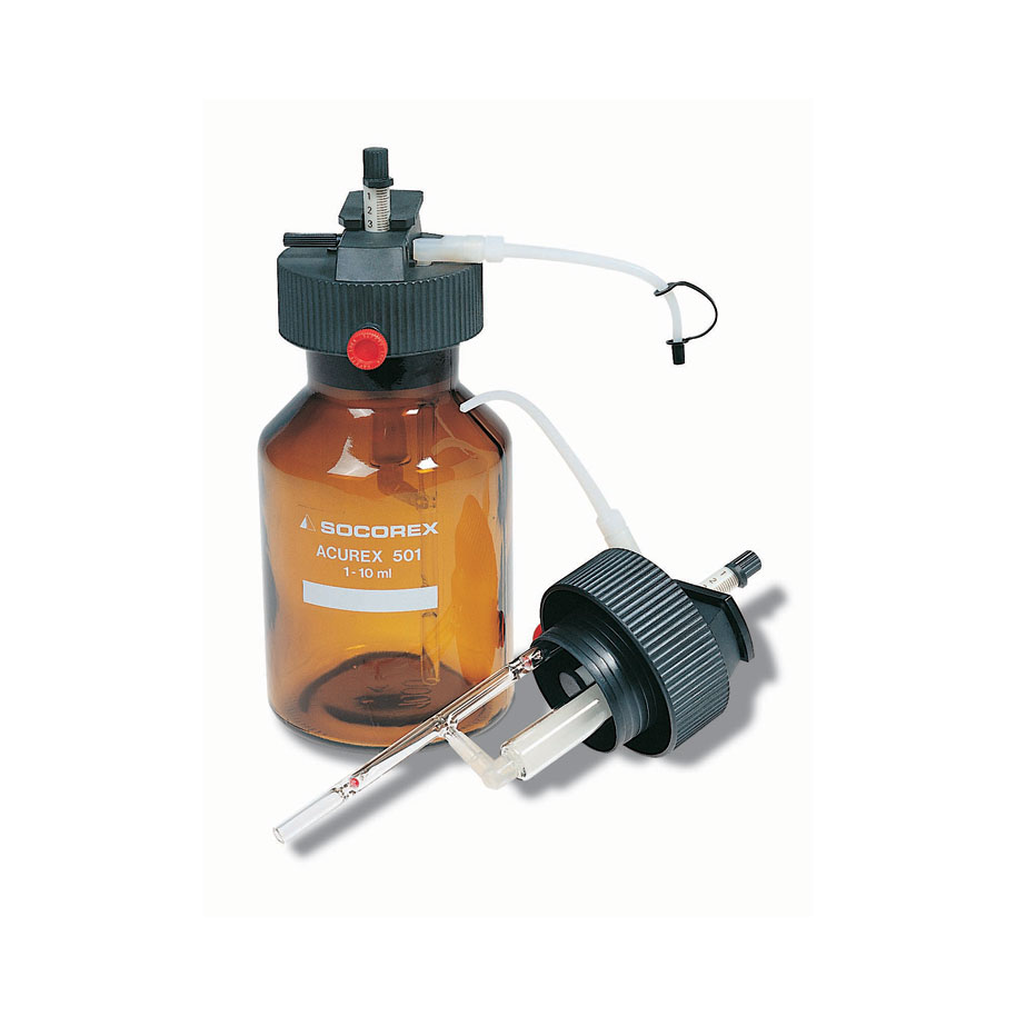 紧凑型瓶口移液器 分液范围0.4-5mL 试剂瓶1000ml