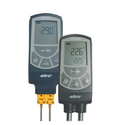 温度计 双通道，LEMO 接口规格，防护等级 IP52