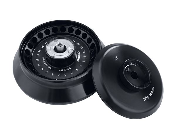 Frontier™ 转子 最大速度：16,000rpm，最大离心力：24,325g，最大称量值（转子）：24 x 1.5/2.0ml