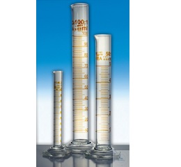 5:0.1ml、A级玻璃量筒、棕标,含CNAS计量校准实验室资质证书