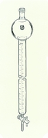 Aldrich® calibrated chromatography column with solvent reservoir and fritted disc 1 EA