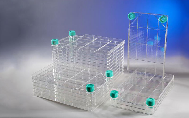 五层细胞工厂 普通型 工作体积 650-1000ml 未表面处理，已灭菌 1个/包,4个/箱