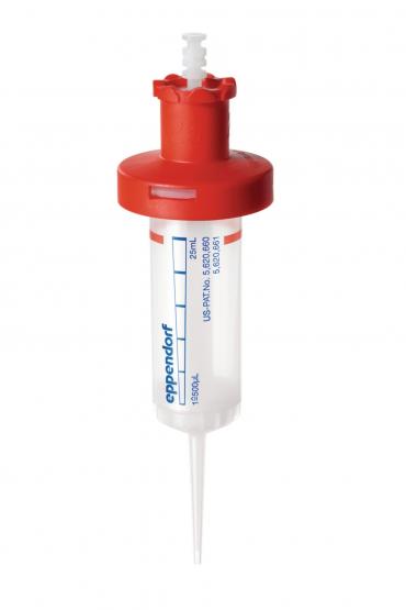 Eppendorf Combitips advanced®,PCR洁净级,25mL,红色  4×25个/盒