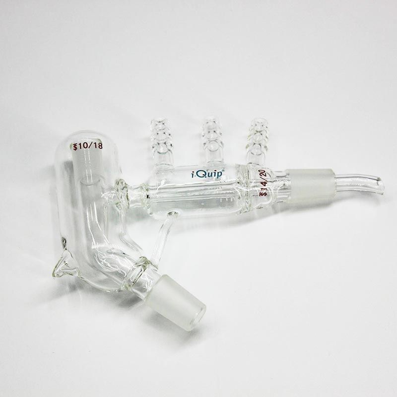 带真空夹层微量蒸馏器 温度计磨口:10/18;其他磨口:14/20