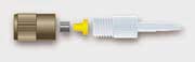 圆锥形转接头工具包，Agilent 8453 紫外吸液系统，与 Agilent 8453紫外吸液系统配套使用的流通池-泵管线的替换接头。包括 2 个圆锥形 PTFE 转接头、2 个 PTFE 内螺纹螺