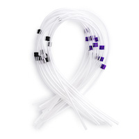 蠕动泵管线，PVC，紫色/黑色接头，适用于 Agilent VGA 76/77 氢化物发生附件泵送试剂，12/包