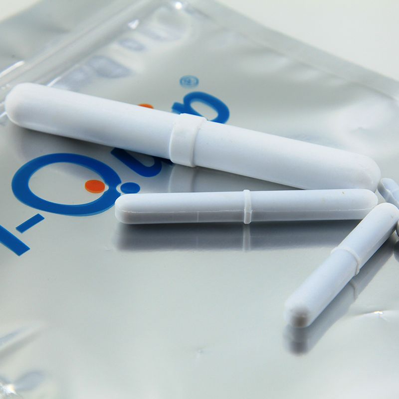 聚四氟乙烯磁力搅拌子,圆柱型,带轴环 直径×长:9×38mm 5个/包