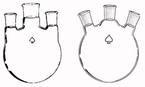 Ace three-neck round-bottom flasks 1 EA