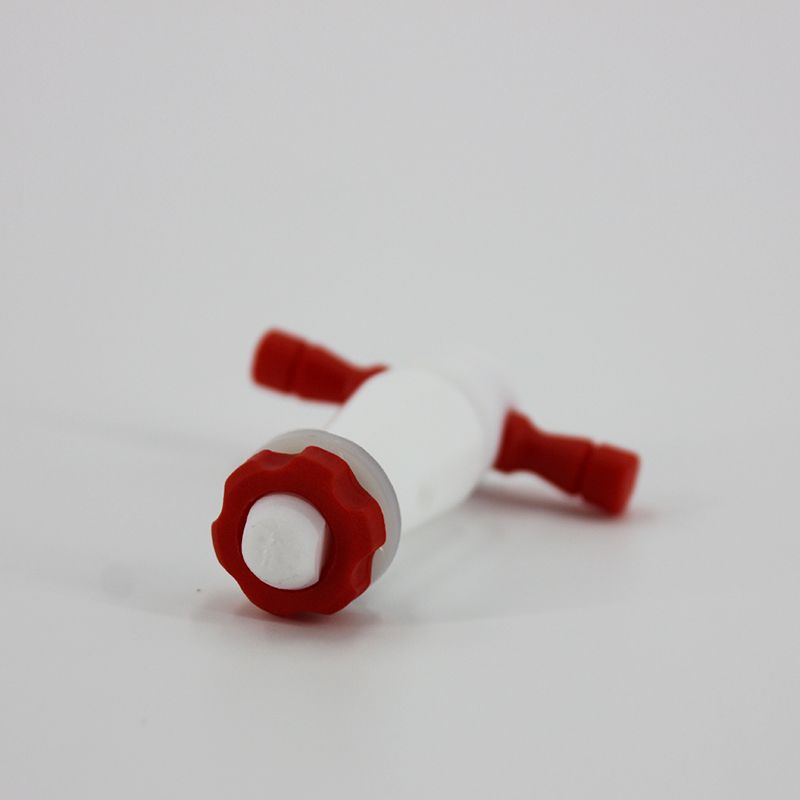 1:5直孔四氟节门塞 节门孔径:4mm;规格:15.2/30