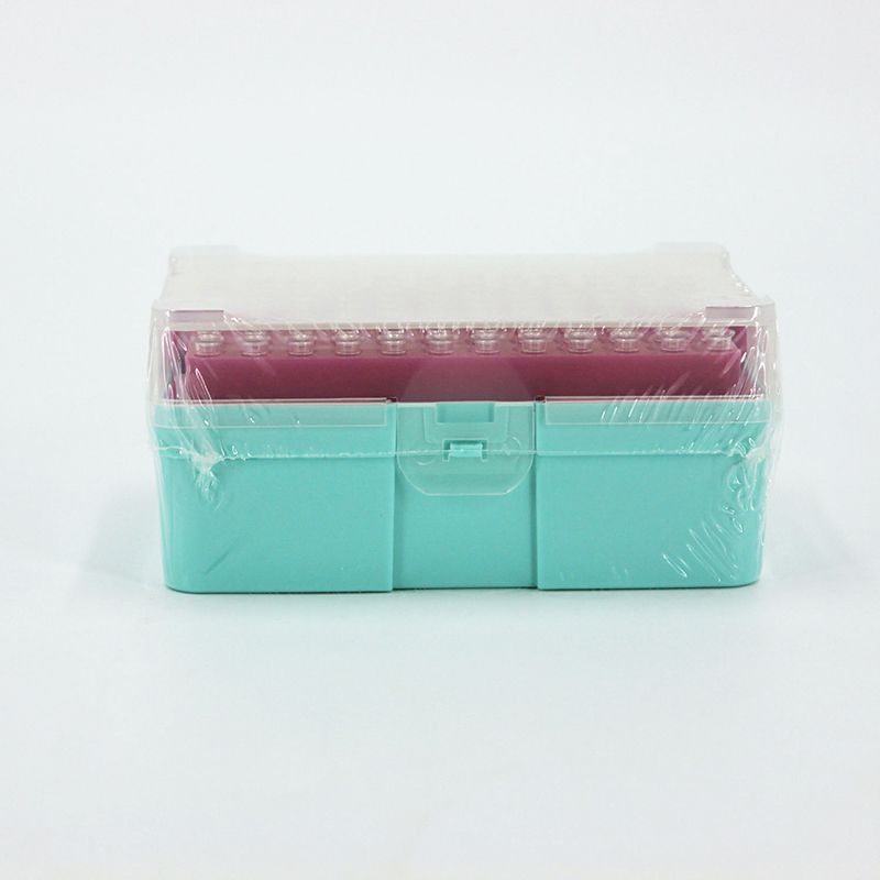 100-1000μl吸头,非滤芯型,灭菌 蓝色,通用型,刻度环标记在100μl、200μl和500μl处 96个/小盒,10/盒