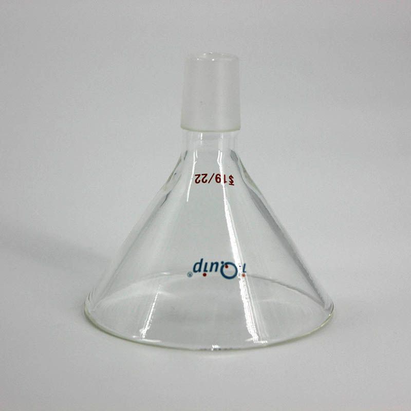100mm三角漏斗 上部直径:100mm;磨口:24/40