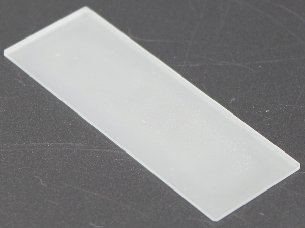载玻片，76 x 26mm，厚度1-2mm，磨砂边，单面平面磨砂 72/PK