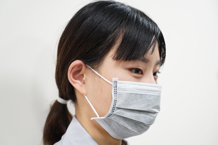 三层无纺布口罩  10只/包，5包/盒，10盒/箱