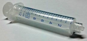 无针头 PP/PE 注射器 Syringe PP/PE without needle luer lock tip, centered, capacity 50 mL, graduated, 2 mL,