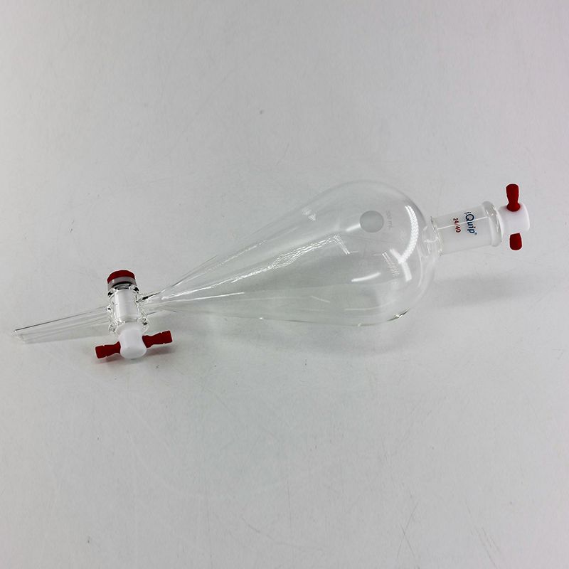 100mL分液漏斗 磨口:14/20四氟节门:2mm顶部塞子:四氟