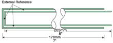 Coaxial System Outer 10 mm NMR Sample Tube, 600MHz