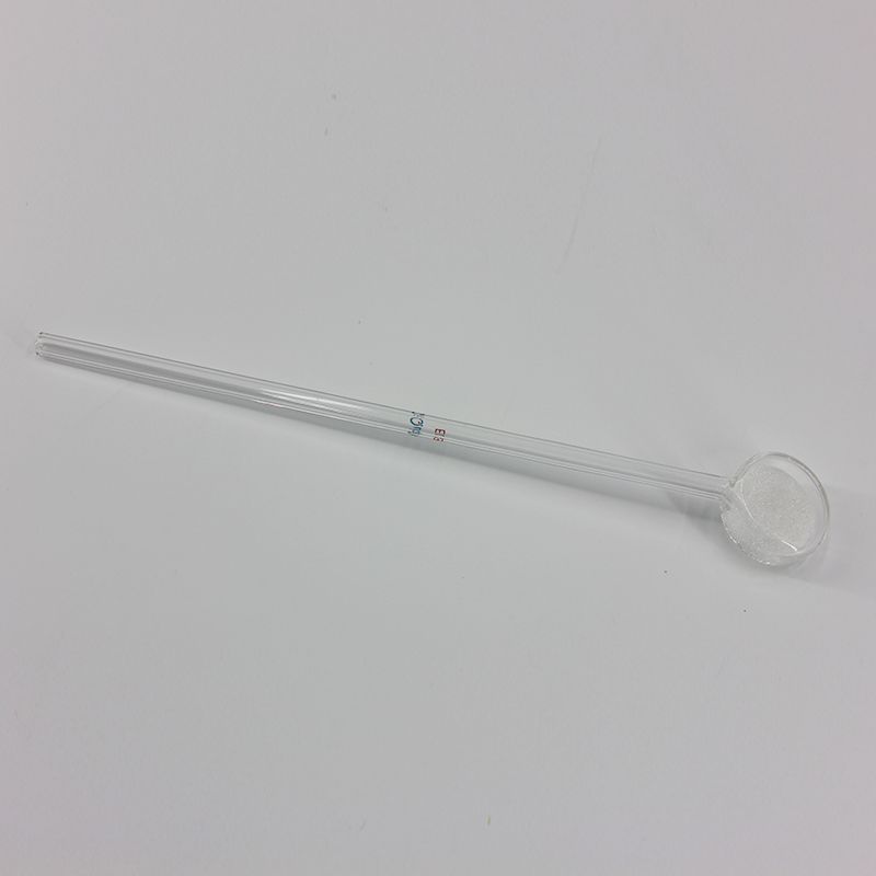 具砂板导气管,15°角 砂板直径:20mm,容器开口端尺寸:25mm,砂板孔隙度:G2,导管外径:8mm,长:250mm