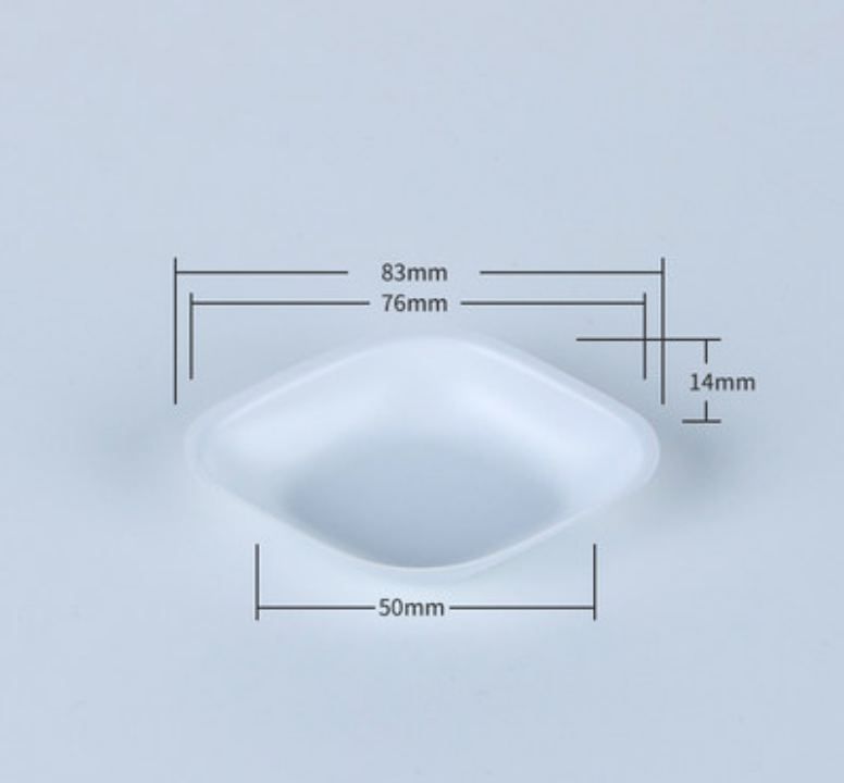 称量盘菱形（中号白色）    250只/袋（2袋/盒） 5000只/箱