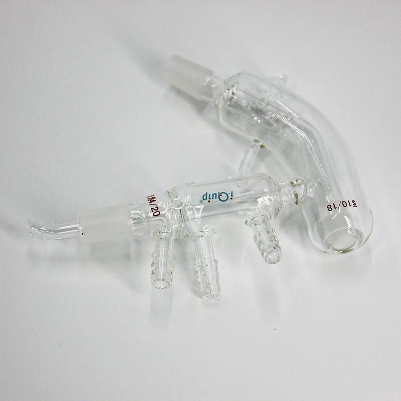 带真空夹层微量垂刺微量蒸馏器 温度计磨口:10/18;其他磨口:14/20