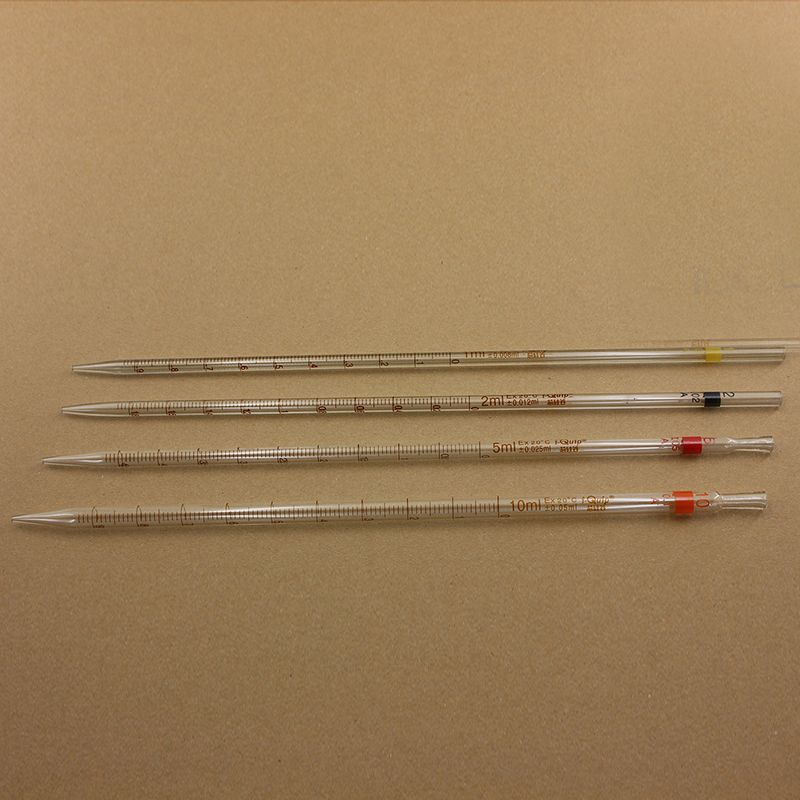 50ml刻度移液管 允许误差:±0.1ml;分度值:0.2ml 10支/盒