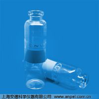 20mm透明钳口50mL顶空自动进样瓶、平底（带书写） 100只/纸盒，6纸盒/纸箱