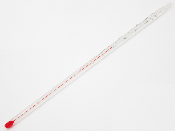 红水温度计，0~50°C，200mm 1/PK