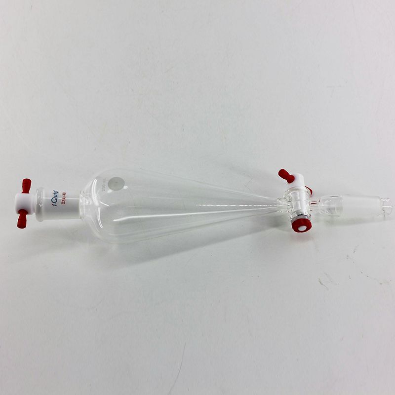 50mL具磨口分液漏斗 磨口:14/20聚四氟节门:2mm顶部塞子:PTFE