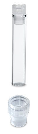 Shell Vial,1mL Glass with caps Installed,Pre-Assembled for Dissolution Systemsg 500/pk