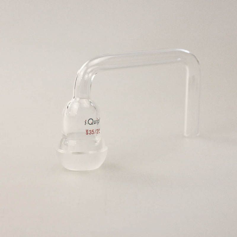 具球磨口冷阱 磨口：35/20；；类型描述：180°接头；外径：16mm