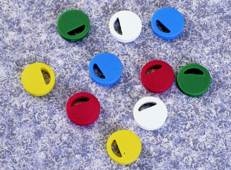 生物样本库和细胞培养冻存管附件 CryoColor Vial Closure Coder, PS，橙色 Case of 2000