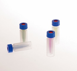 9mm棕色塑料0.3mL螺纹口自动进样瓶，聚丙烯 100只/袋