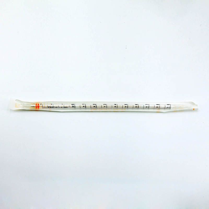 10ml血清移液管 色环:橘色;刻度单位:1/10；已灭菌;包装类型:单只装 1个/袋,50袋/箱