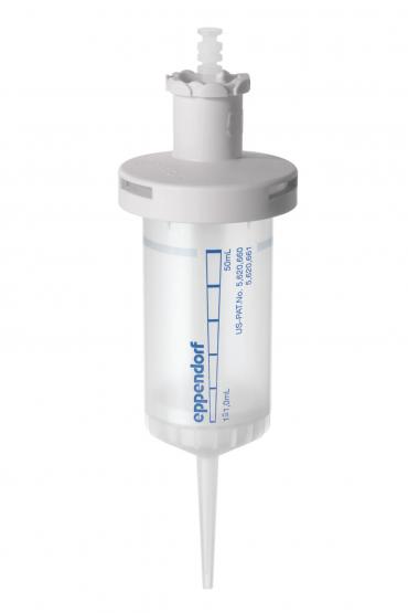 Eppendorf Combitips advanced®,PCR洁净级,50mL,浅灰色  4×25个/盒
