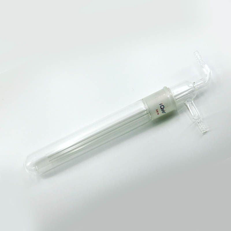 具磨口冷阱,分体式设计 磨口:45/50;外径:50mm;磨口下部长度:250mm;内管外径:22mm