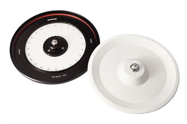 Frontier™ 转子 最大速度：12,000rpm，最大离心力：14,970g，最大称量值（转子）：24毛细血管比容转子