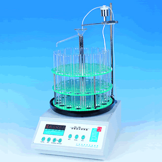 电子钟控自动部分收集器 收集试管160支,每支最大容量5ml